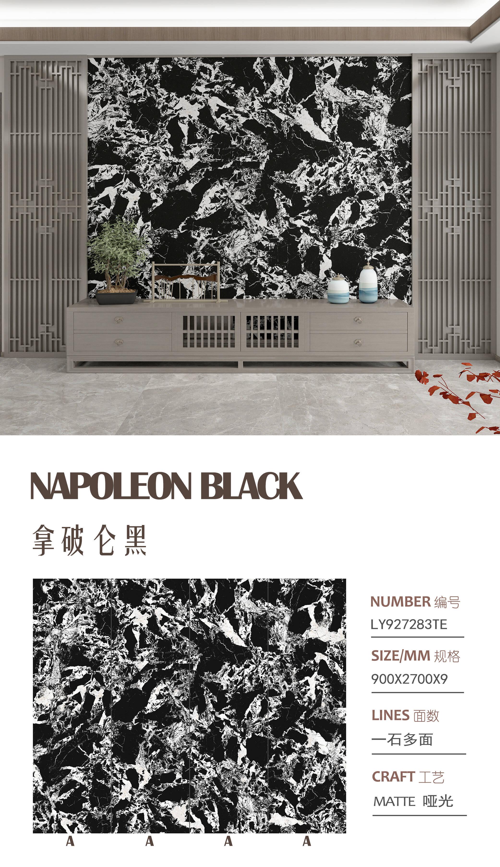 拿破仑黑 92709哑